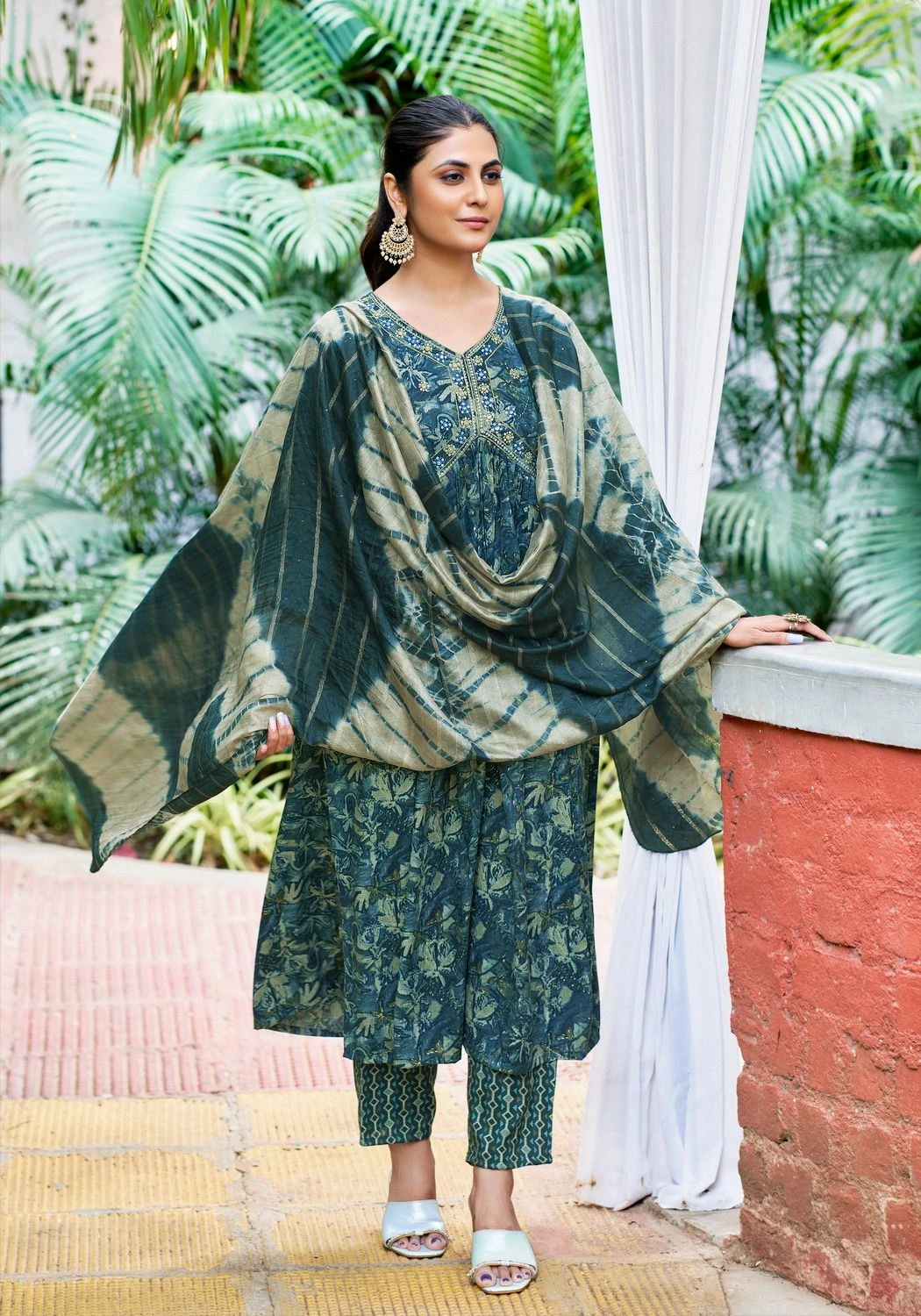 Mystic 9 Heena Vol 4 Premium Quality Rayon Capsule Foil Print Wholesale Readymade Salwar Suit Catalog — Wholesale Salwar Suits, MPA wholesale from Surat — view 6